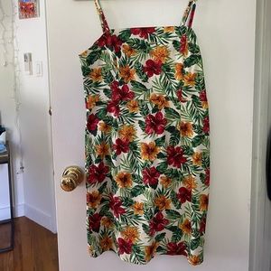 NWOT Tropical Dress